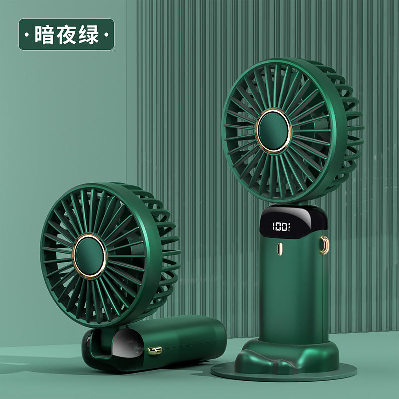 2024 USB Mini Handheld Fan with Aromatherapy Feature
