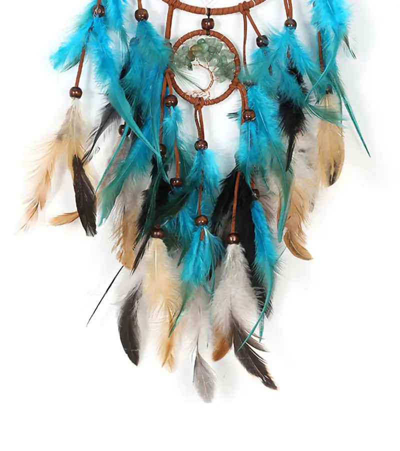 Blue Dream Catcher Hanging Ornament for Home Decor