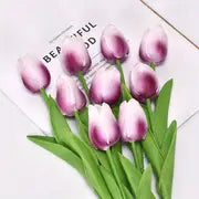 5pcs Artificial Tulip Stems for Living Room Decor