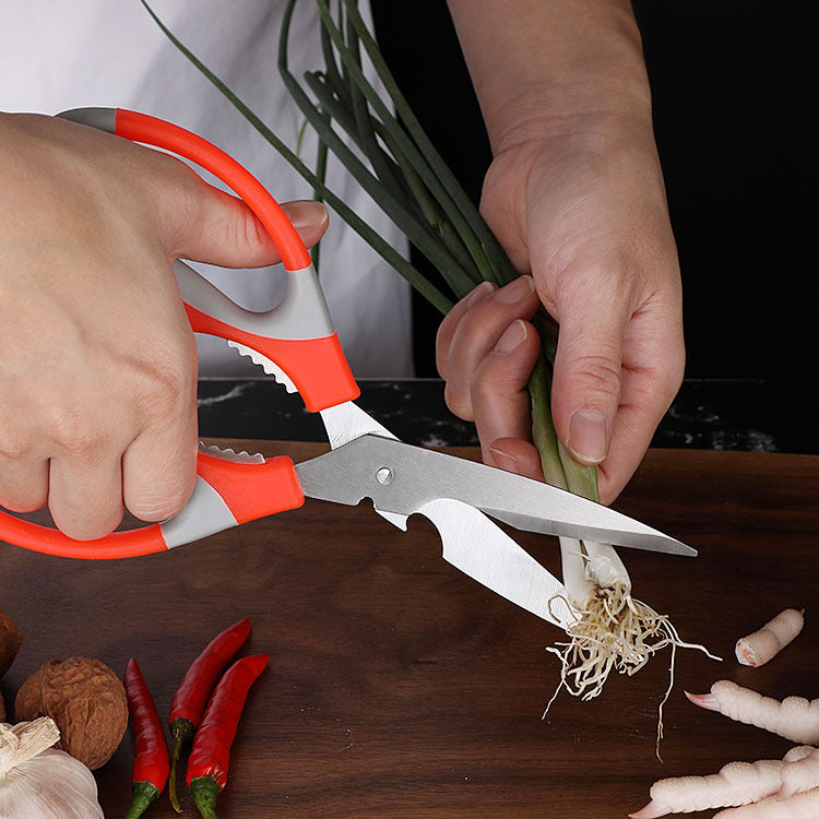 Multi-Purpose Stainless Steel Kitchen Scissors for Food