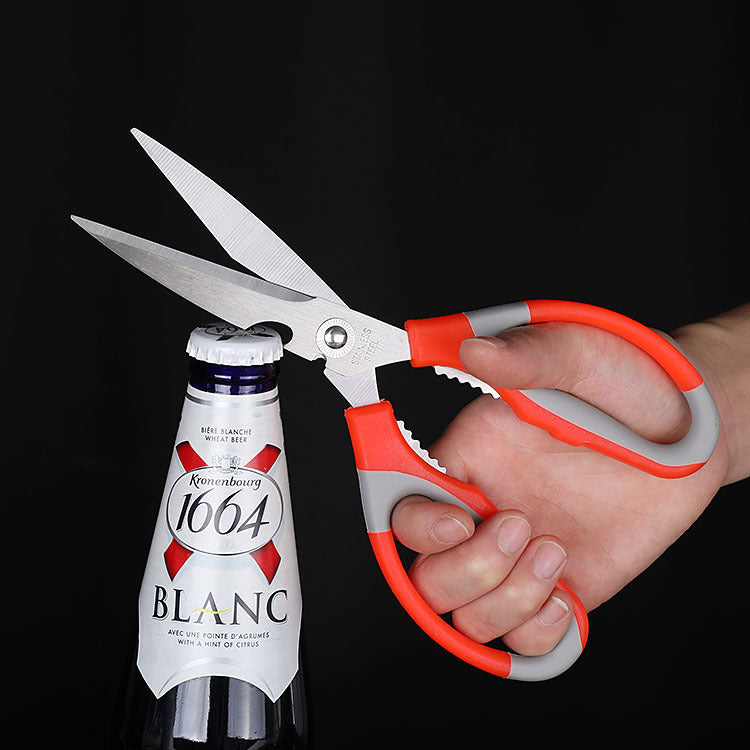 Multi-Purpose Stainless Steel Kitchen Scissors for Food