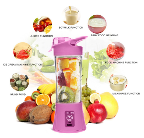 USB Rechargeable Electric Juice Cup - Fruit Juicer
