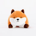 Foldable Fox Plush Toy and Pillow - Cute Cartoon Design