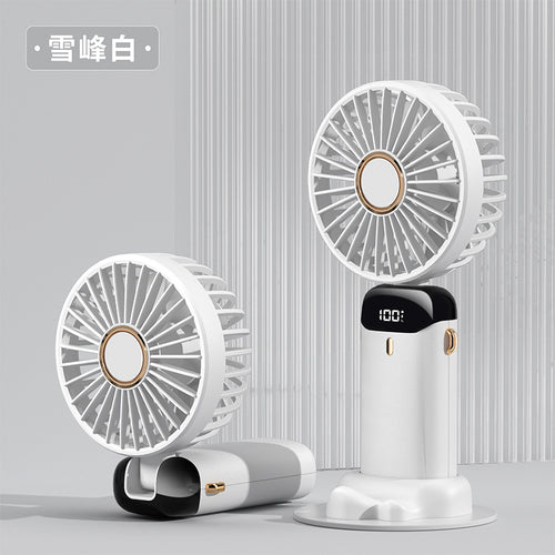 2024 USB Mini Handheld Fan with Aromatherapy Feature