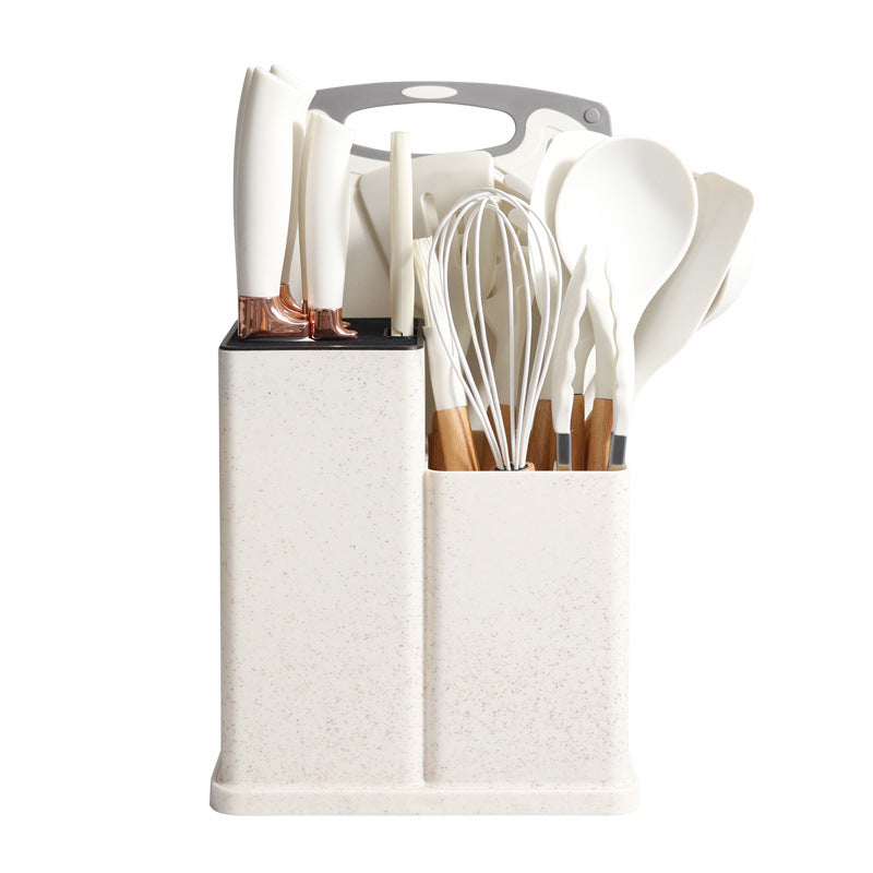 19-Piece Non-Stick Silicone Kitchen Utensil Set