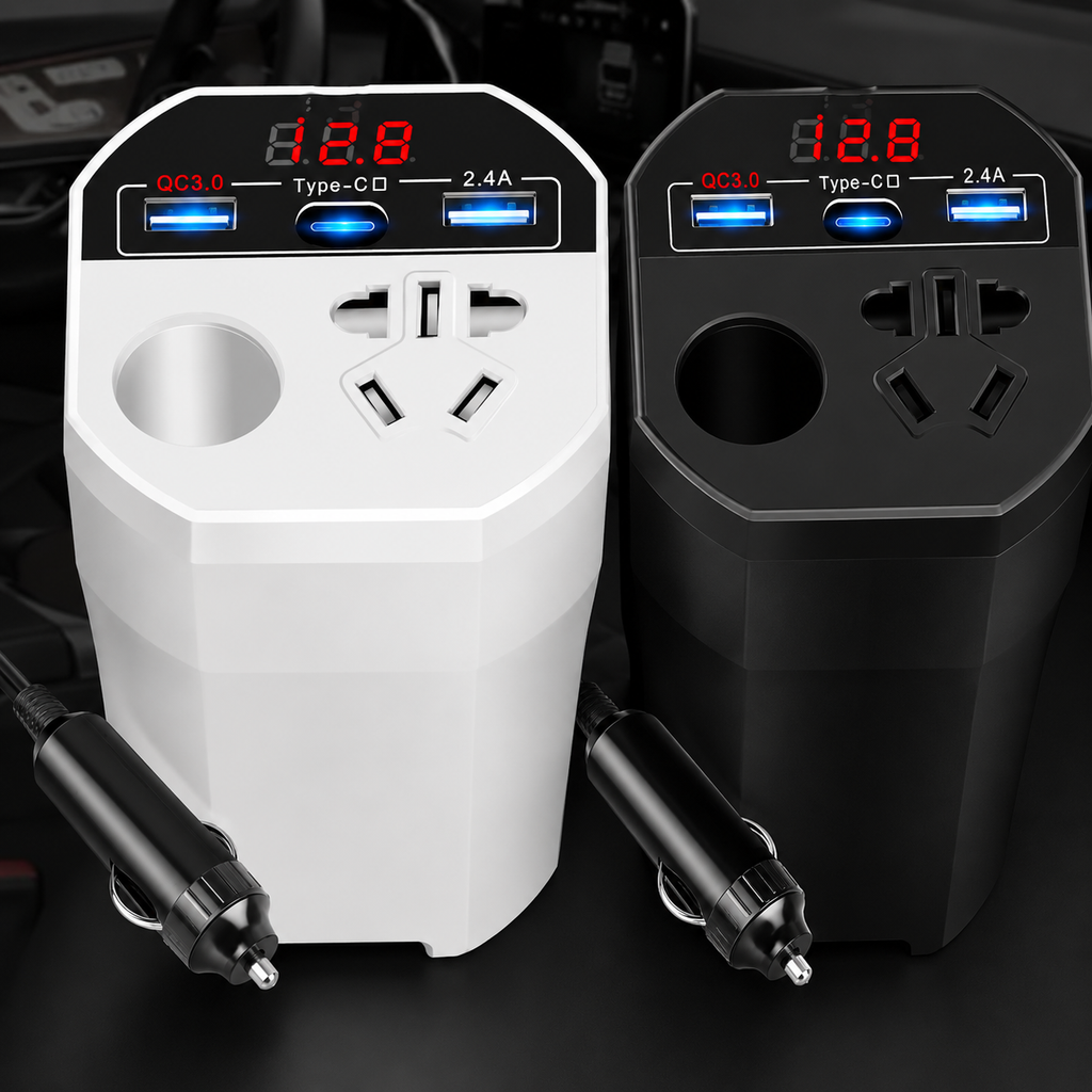 Automotive Power Converter & Multifunctional Socket Charger