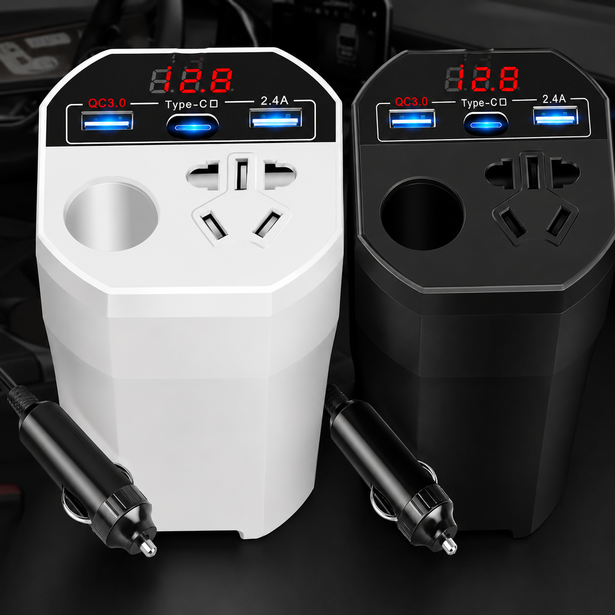 Automotive Power Converter & Multifunctional Socket Charger
